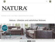 Tablet Screenshot of natura-einrichten.de